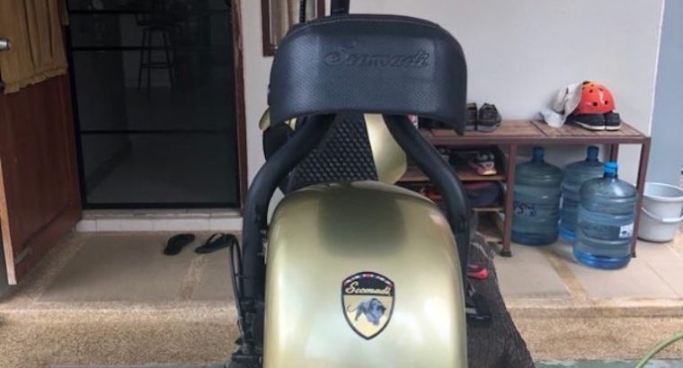 Heavily discounted Now only 25,000 Electric Fatboy Chopper.
